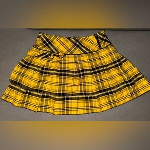 Ideology plaid pleated skirt (size 6)